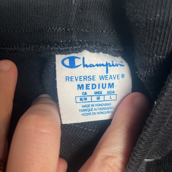 Reverse Weave Sweatpants, C Logo Size Medium Black - Picture 4 of 7